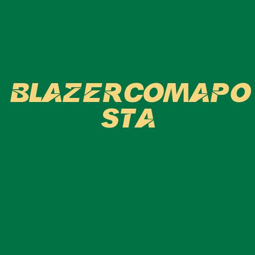 Logo da BLAZERCOMAPOSTA